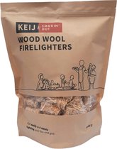 Keij smoking hot wood wool firelighters