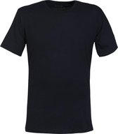 Schiesser Mix+Relax heren lounge t-shirt korte mouw O-hals - blauw -  Maat XXL