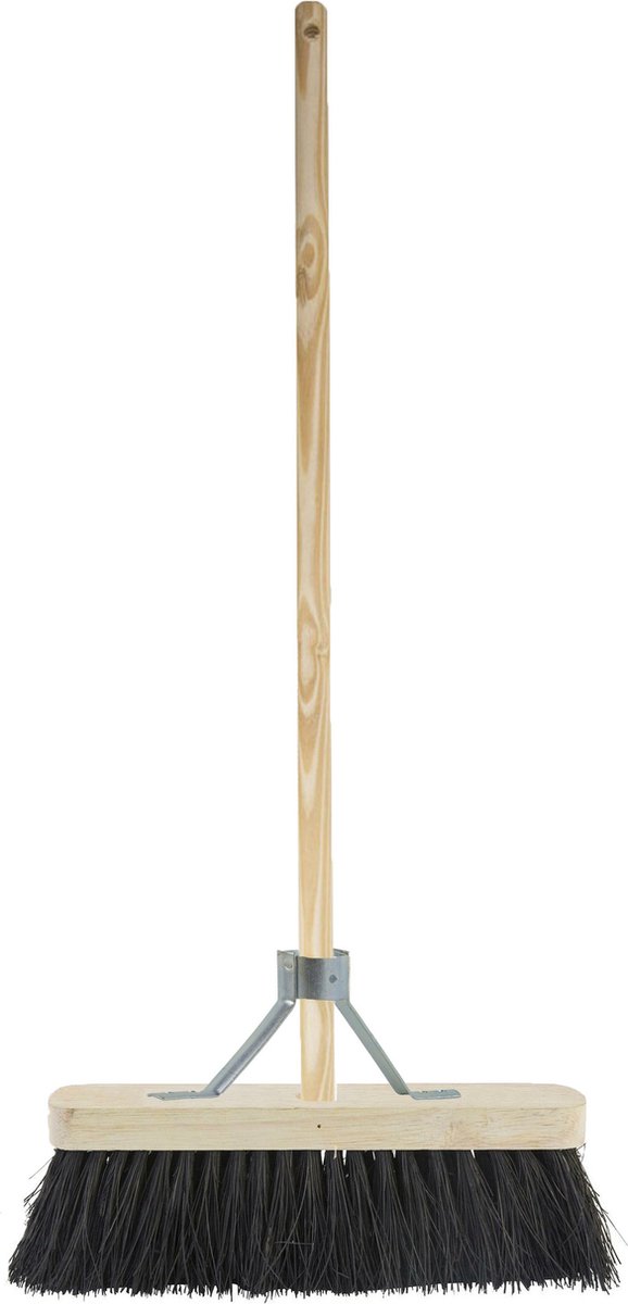 Goedkoopste Betra Buitenbezem - FSC hout - natuurvezel - hard - 40 x 120 cm
