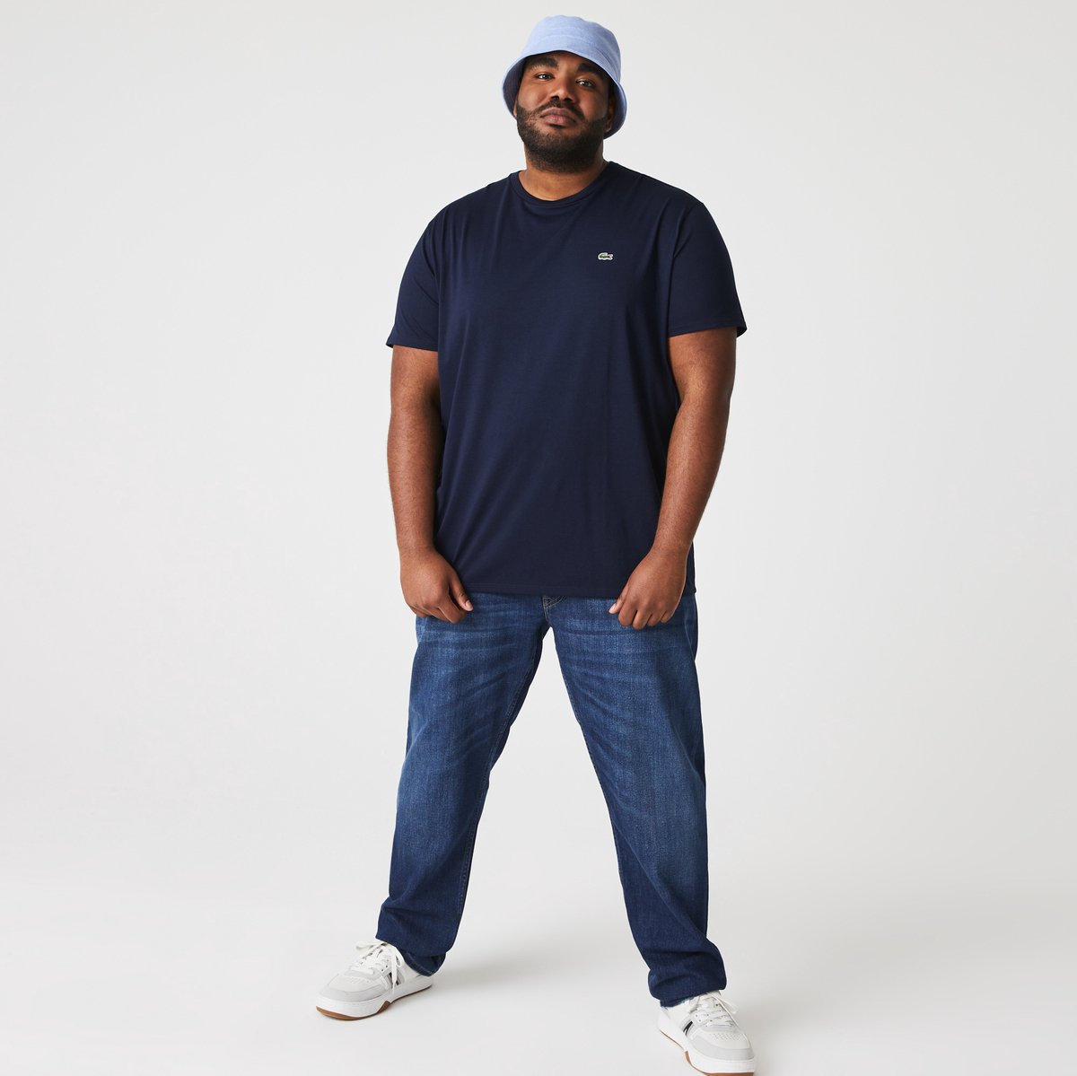 Lacoste Heren T-shirt Marineblauw