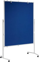 Presentatiebord MAUL pro, whitebord/blauw, 150 x 120 cm