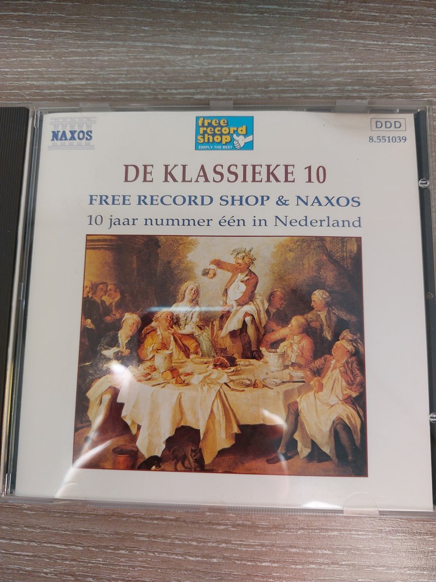 De Klassieke 10 Free Record Shop en Naxos