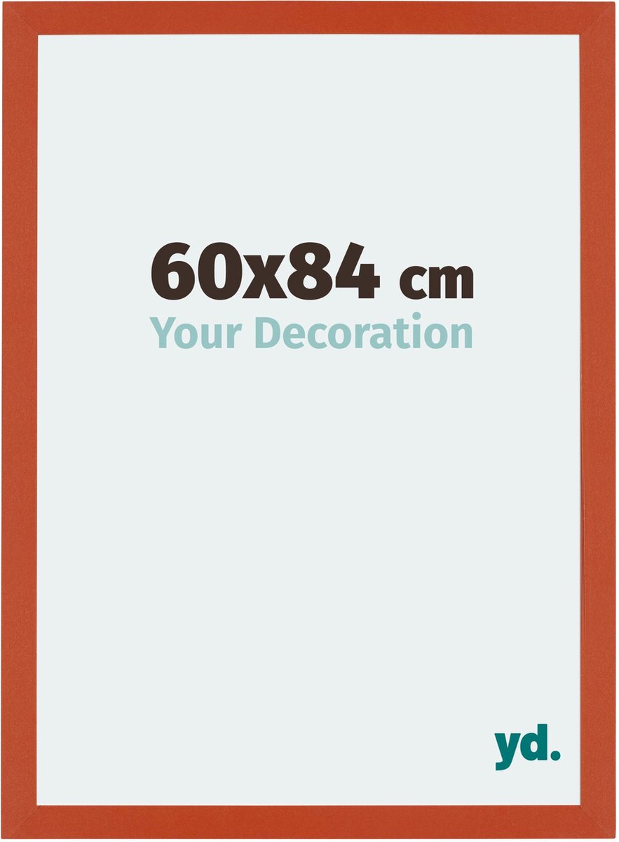 yd. Your Decoration - Fotolijst 60x84 cm - MDF - Oranje - Mura
