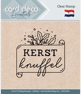 Card Deco - Clearstamp - Essentials - Kerst knuffel - CDECS060