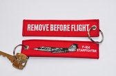 Remove Before Flight sleutelhanger F-104 Starfighter