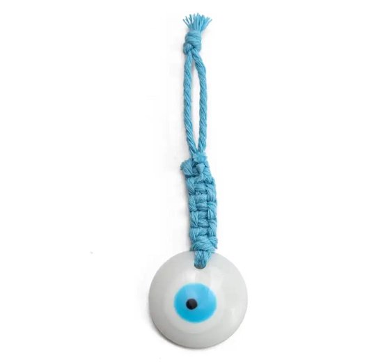 Akyol - Blauwe Evileye – evil - eye - blauwe evileye - blauwe oog hanger - geluk-evil eye - boze oog - bescherming - boze oog hanger - turkse oog -nazar boncuk - cadeau voor vriendin - cadeau voor dame - nazar - evil eye hanger