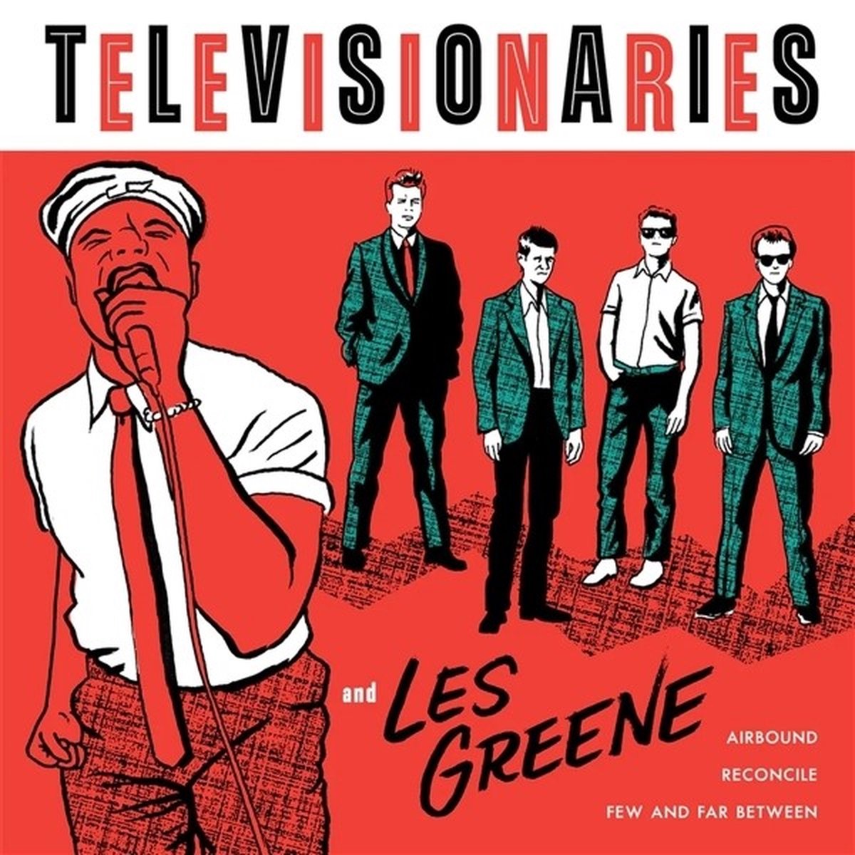 Televisionaries And Les Greene - Airbound (7" Single)
