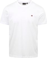 Napapijri - Salis T-shirt Wit - Heren - Maat XL - Regular-fit