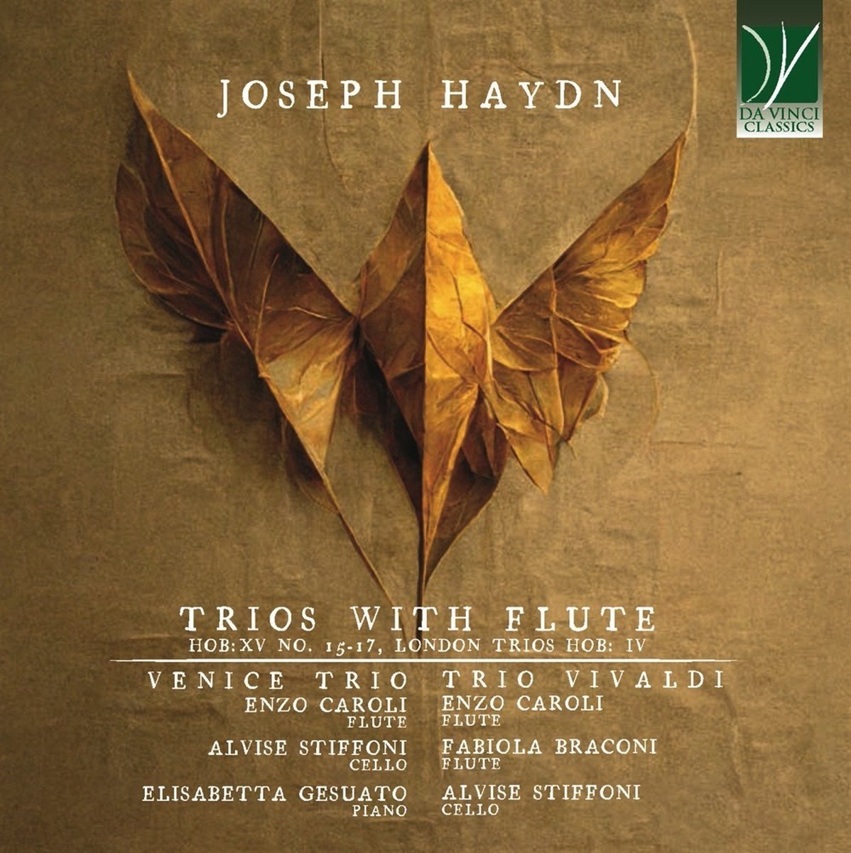 Venice Trio & Trio Vivaldi - Haydn: Trios With Flute (Hob:XV No. 15-17, London (CD)
