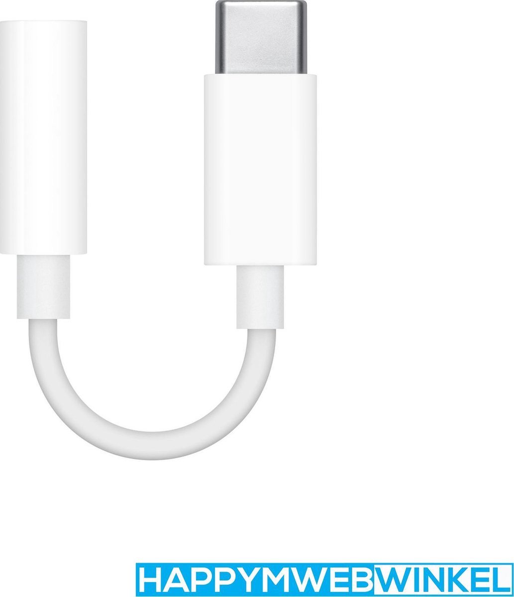 USB C adapter naar 3.5mm Jack