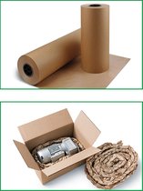 VE-TEC - Rol opvulpapier 70 gram 450 meter van 100% gerecyclede papier