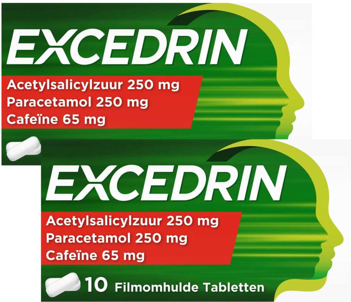 Goedkoopste Excedrin Migraine - 2 x 10 tabletten