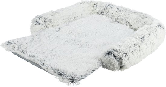 Trixie Sofa Bed Harvey Meubelbeschermer Hoekig Wit / Zwart - 70X90 CM
