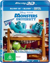 Monsters University (Blu-Ray 3D + Blu-Ray + Digital Copy) Zonder Nederlandse Ondertiteling