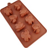 Luxe Siliconen Vlinders - Bijen / Insecten mal voor rozetchocolade 23 x 11 cm - Chocolade vorm - Ruby chocolate (Roze chocolade) - Snoep / Bonbon chique mal - Geschikt voor oven en vaatwasser bestendigd.
