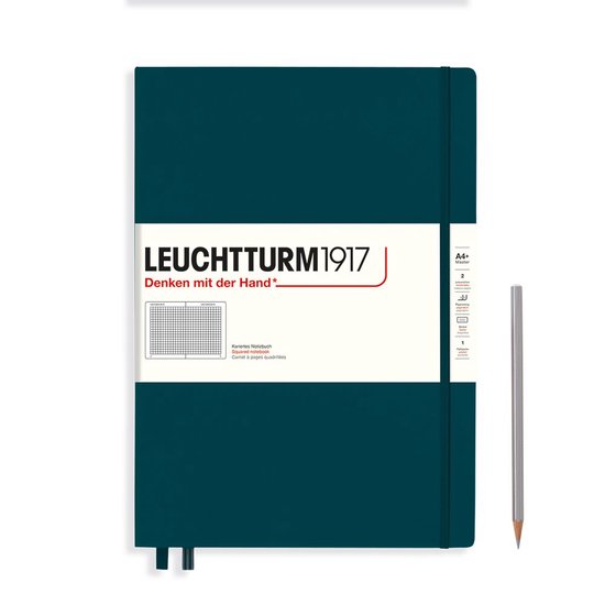 Leuchtturm1917 A4 Master Classic Dotted Blue - De Groen BV