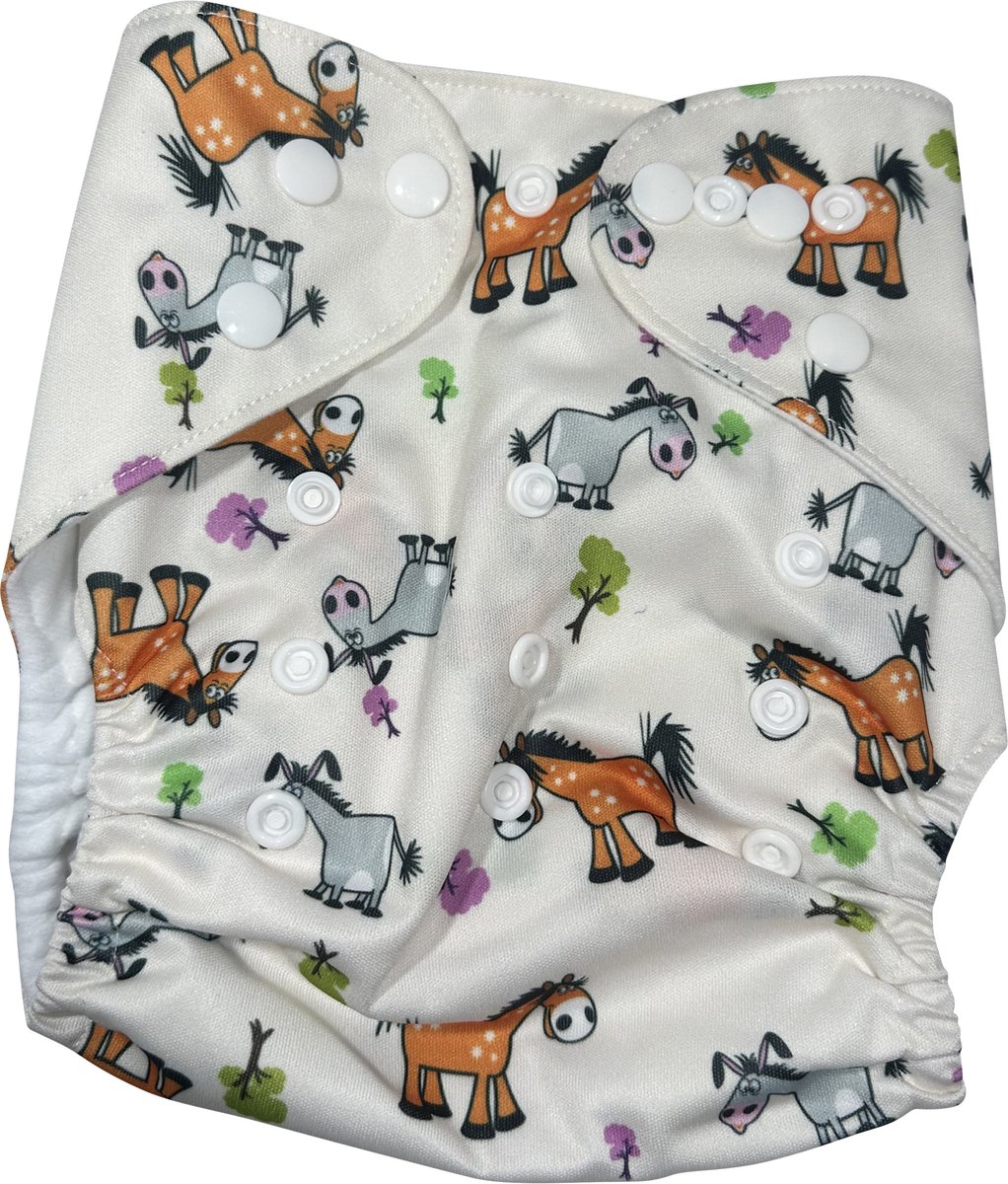 Goedkoopste Bumsies Wasbare Pocketluier Paarden en Ezels
