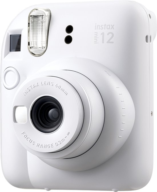 Fujifilm Instax Mini 12 - Instant Camera - Clay White