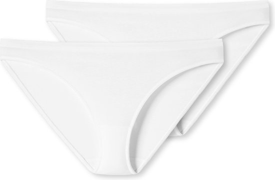 Schiesser 2Pack Mini Slip - Culotte Femme en Cotton Biologique - Taille XL