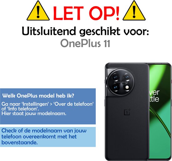 OnePlus 11 Protecteur d'écran Verre de protection en Glas trempé Full Cover - OnePlus 11 Screen Protector Glas Extra Strong