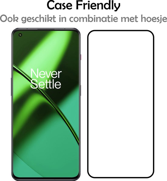 OnePlus 11 Protecteur d'écran Verre de protection en Glas trempé Full Cover - OnePlus 11 Screen Protector Glas Extra Strong