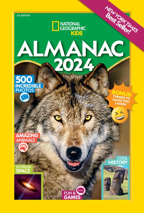 National Geographic Kids Almanac 2024 (US edition) 9781426373879