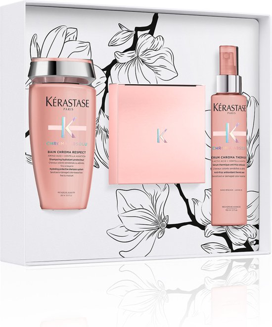 Kerastase Chroma Spring Trio Set - Normale shampoo vrouwen - Voor Alle haartypes - 3 stuks