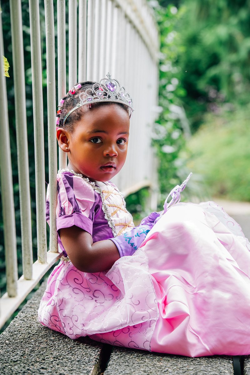 Het Betere Merk - Prinsessenjurk meisje - Roze / Paarse jurk - maat 146/152 - Verkleedkleding meisje - Kroon - Tiara - Carnavalskleding Kind - Kleed - Lange handschoenen — afbeelding 3