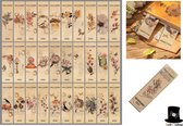 Bob Online ™ - 30 Stuks – Anna’s Tuin Bladwijzers – Karton Boekenleggers – 30 Pcs - Anna’s Garden Bookmarks – Bericht Kaart – Boekenleggers – Bookmarker – DIY Decoratie Scrapbooking & Kaarten Maken Enz.