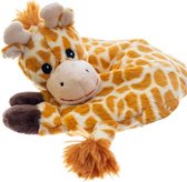 Hot pack nekkussen giraf Habibi warmie - warmtekussen - nekwarmer giraf - magnetronkussen giraf - opwarmkussen voor oven of magnetron giraf