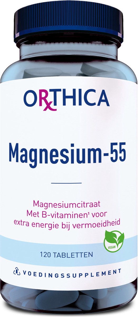 Goedkoopste Orthica Magnesium-55 - magnesiumcitraat - 120 kleine tabletten