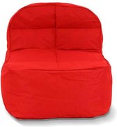 Puffi Zitzak - Sofa Stoel - Kleur: Rood