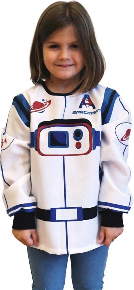 Astronautenjas met Lange Mouw - DeQube - Verkleedkleding Astronaut — afbeelding 2