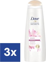 Dove Nourishing Secrets Glowing Shampoo - 3 x 250 ml