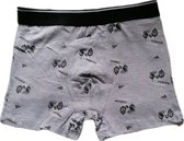 Boxershort - Heren - Set Van 4 - Blad Print Met Fashion Tekst - 3 Kleuren - Maat XXL - Cadeau - Kerst