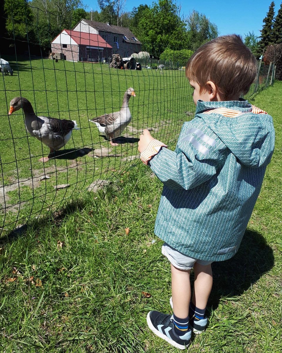 Ducksday - regenjas kind waterdicht - unisex - Manu — afbeelding 5
