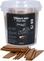Luna's Choice Trainermix Chicken strips – 500 Gram – Kip - Hondensnack voor bij de training - Hondensnoepjes - Semi-moist