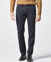 Meyer - Chino Bonn Herringbone Donkerblauw - Heren - Maat 26 - Modern-fit