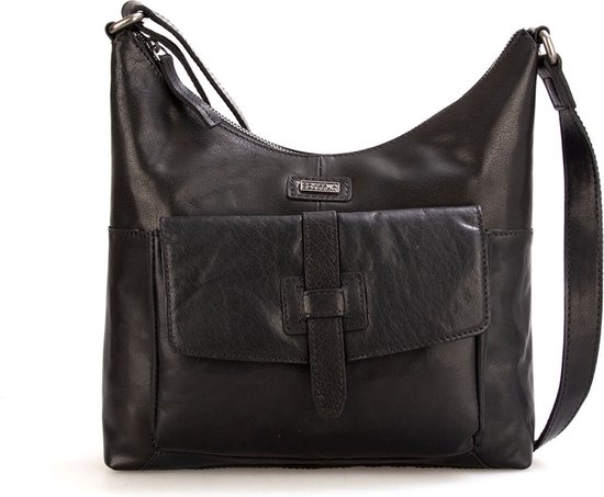 Spikes & Sparrow Schoudertas echt leder in de online winkel Spikes & Sparrow Schoudertas echt leder in de online winkel