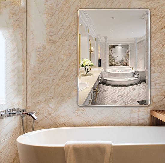 Dromerige wolk ijdelheid spiegel, creatieve frameloze badkamerspiegel, slaapkamer woonkamer entree decoratieve spiegel, HD glazen spiegel, 3 maten