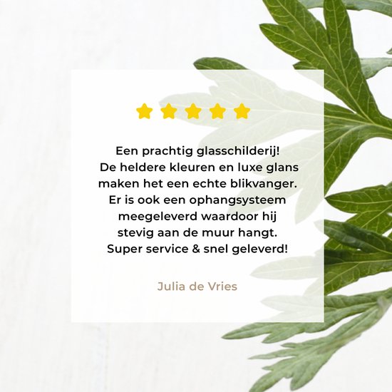 Gros plan des feuilles d'absinthe Plexiglas 120x80 cm - Tirage photo sur Glas (décoration murale plexiglas)