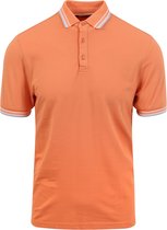 Suitable - Kick Polo Oranje - Modern-fit - Heren Poloshirt Maat 3XL