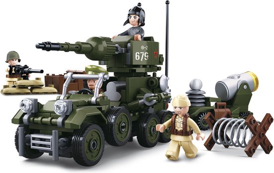 Sluban German Army 4-in-1 M38-B0681 Building Set