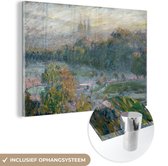 Peinture sur Verre - Le Jardin des Tuileries - Peinture de Claude Monet - 30x20 cm - Peintures sur Verre Peintures - Photo sur Glas