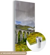 MuchoWow® Glasschilderij 20x40 cm - Schilderij acrylglas - Schots landschap fotoprint - Foto op glas - Schilderijen