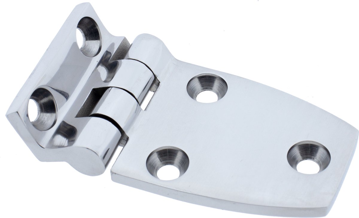 Luikscharnier - 56x38x4 - Rvs 316 - Knoop boven