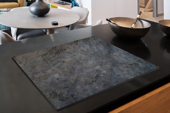 KitchenYeah® Inductie beschermer 77x59 cm - Inductie mat - Roest print - Leisteen - Vintage - Inductie beschermer - Kookplaataccessoires - Afdekplaat voor kookplaat - Inductiebeschermer - Inductiemat - Inductieplaat mat