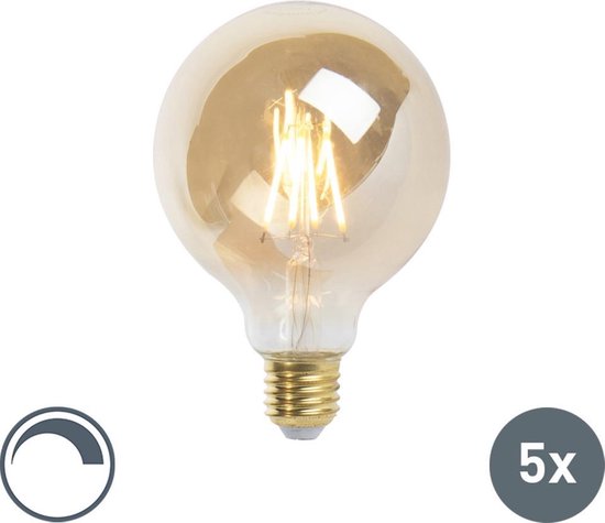 Ampoule Ambre E27 Filament Bulb 5W, Pas Cher