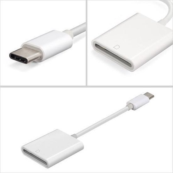 USB-C SD kaartlezer voor MacBook, iPad Pro (2018 / 2020 / 2021 / 2022) / iPad Air (2020), iPhone 15 en Samsung - eforyou