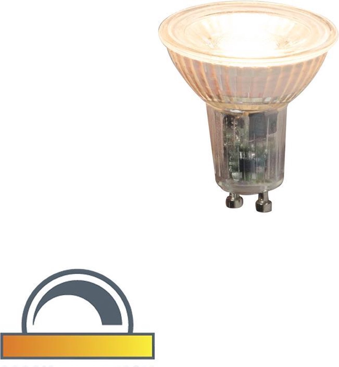 Calex GU10 dimbare LED lamp 5,5W 360lm 2000K 2700K